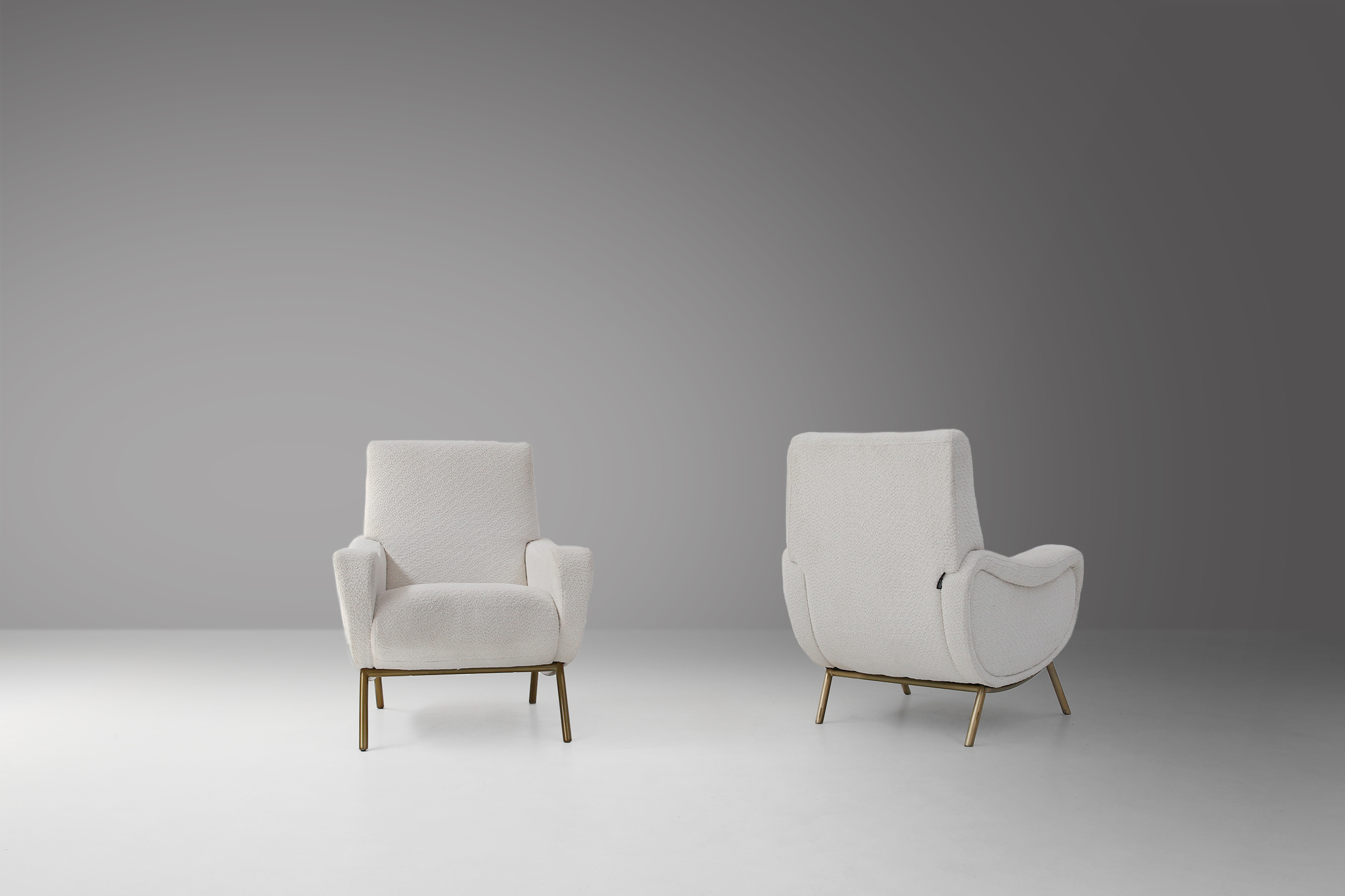 Pair of Lady armchairs by Marco Zanuso for Arflex 1951thumbnail